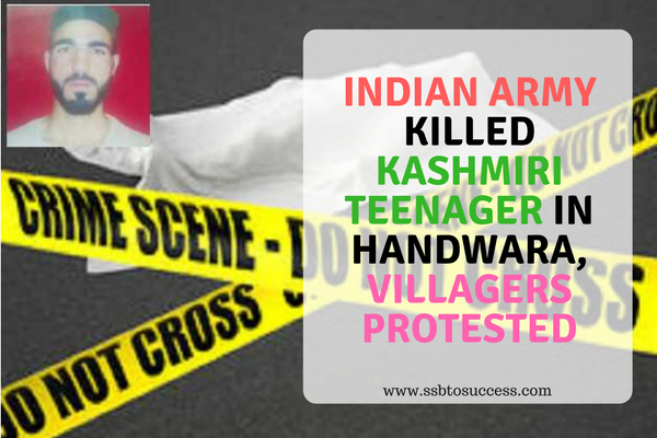 Indian Army Killed Kashmiri Teenager Shahid Bashir Mir in Handwara