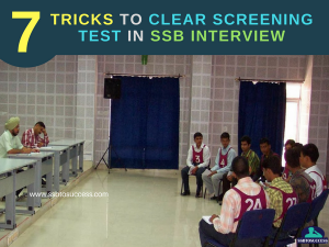 How to Clear Screening Test in SSB Interview [7 Tricks Inside]