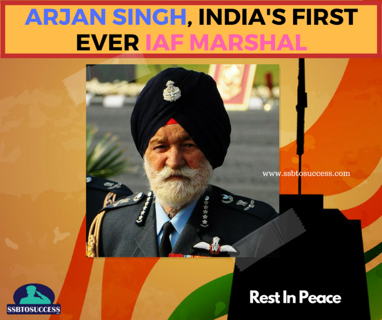 Arjan Singh, India’s First Ever IAF Marshal [Motivational Facts Inside]