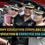 Army Education Corps AEC 127 Notification