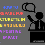 How to Prepare For Lecturette in SSB