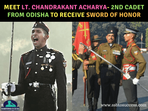 Meet Lt. Chandrakant Acharya Who Was Awarded Sword of Honor at IMA’s POP