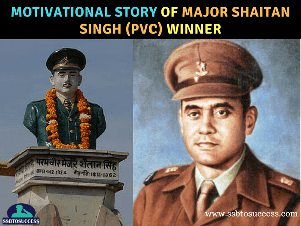 Major Shaitan Singh, Param Vir Chakra