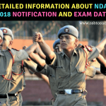 About NDA 2 2018 Notification and Exam Date
