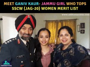 Meet Ganiv Kaur- Jammu Girl who Tops SSCW (JAG-20) Women Merit List