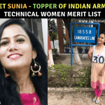 Sunia SSCW (Tech)-21 Course