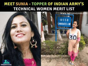 Meet Sunia Chib Who Topped Indian Army’s Technical Women Merit List