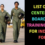 List of SSB Center with Boards and Training Centre for Indian Air Force