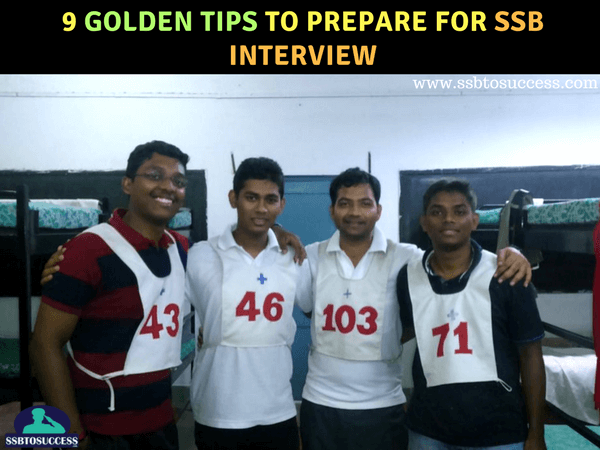 9 Golden Tips to Prepare for SSB Interview