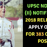 NDA 2 2018 Notification