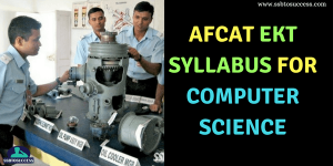 AFCAT EKT Syllabus 2022 for Computer Science