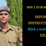 NDA 2 2018 Written Exam