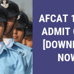 AFCAT 1 2019 Admit Card