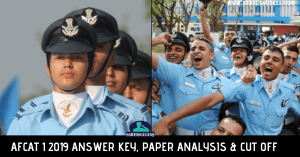 AFCAT 1 2019 Answer Key, Question Paper Analysis & Cut Off
