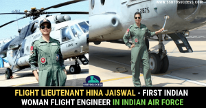Flight Lieutenant Hina Jaiswal – First Indian Woman Flight Engineer in Indian Air Force