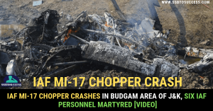 IAF Mi-17 Chopper Crashes in Budgam area of J&K, Six IAF Personnel Martyred [VIDEO]