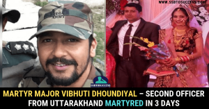 Martyr Major Vibhuti Dhoundiyal – Second Officer from Uttarakhand Martyred In 3 Days
