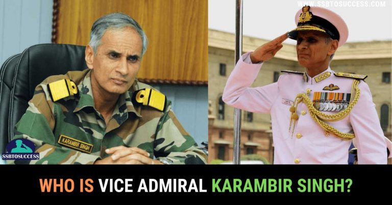 Who is Vice Admiral Karambir Singh – 24th Admiral of Indian Navy