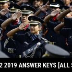 CDS 2 2019 Answer Key