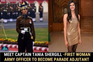 Meet Captain Tania Shergill -First Woman Army Officer to Become Parade Adjutant