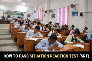 How to Pass Situation Reaction Test (SRT) in SSB