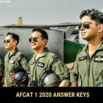 AFCAT 1 2020 Answer Key
