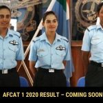 AFCAT 1 2020 Result Date
