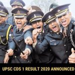 CDS 1 2020 Result Announced