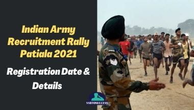 Indian Army Recruitment Rally Patiala 2021: Registration Date & Details