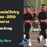 Indian Army NCC 50 Notification Special Entry Scheme