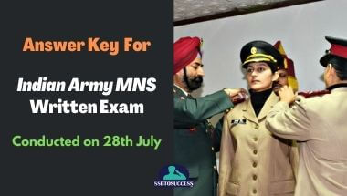 Indian Army MNS Answer Key 2021