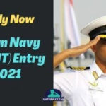 Indian Navy SSC (IT) Entry 2021