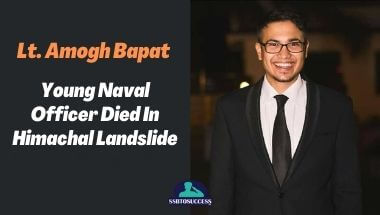 Lt Amogh Bapat Young Naval Officer Died In Himachal Landslide
