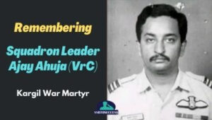 Remembering Squadron Leader Ajay Ahuja (VrC)- Kargil War Martyr
