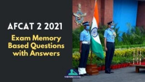 AFCAT 2 2021 Question Paper and Answer Key [All Shifts]