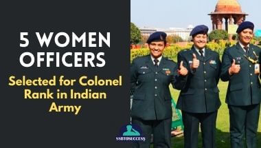 Indian Army Promotes 5 Women Officers to Colonel Rank