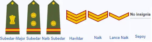 Insignia of Indian Army PBOR
