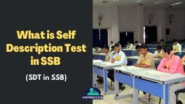 What is Self Description Test in SSB (SDT in SSB)?