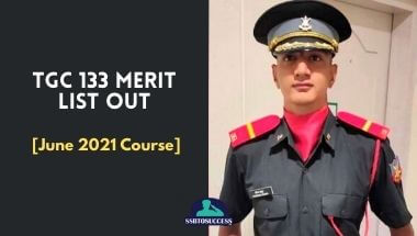 TGC 133 Merit List Out [July 2021 Course]
