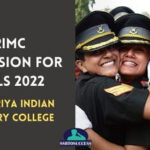 Rashtriya Indian Military College (RIMC) Admission for Girls 2022