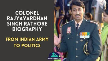 Colonel Rajyavardhan Singh Rathore Biography – From Indian Army to Politics