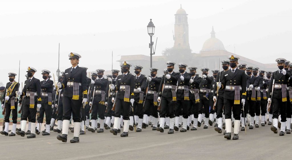 Indian Navy Parade - Republic Day Parade 2022
