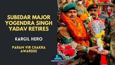 Param Vir Chakra Awardee Kargil hero Yogendra Singh Yadav Retires