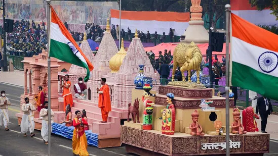 Uttar Pradesh Tableu - Republic Day Parade 2022
