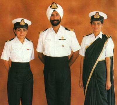 Indian Navy Uniform: Dress 6b