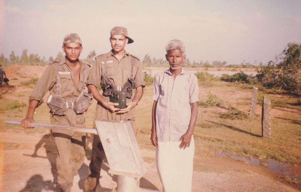 First From Left Gaurav Arya During His Training Days In 1993