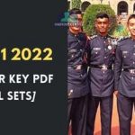 NDA 1 2022 Answer Keys [Set A, Set B, Set C, Set D]