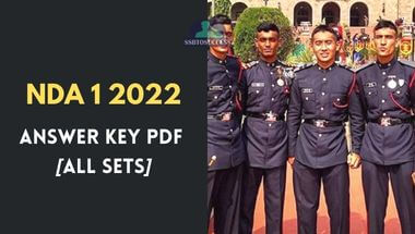 NDA 1 2022 Answer Key PDF [All SETs]