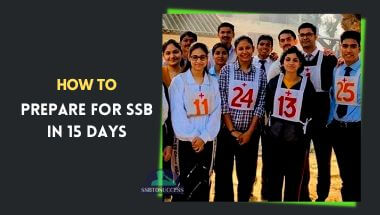 How To Prepare For SSB In 15 Days