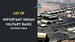 List of Important Indian Military Bases Outside India